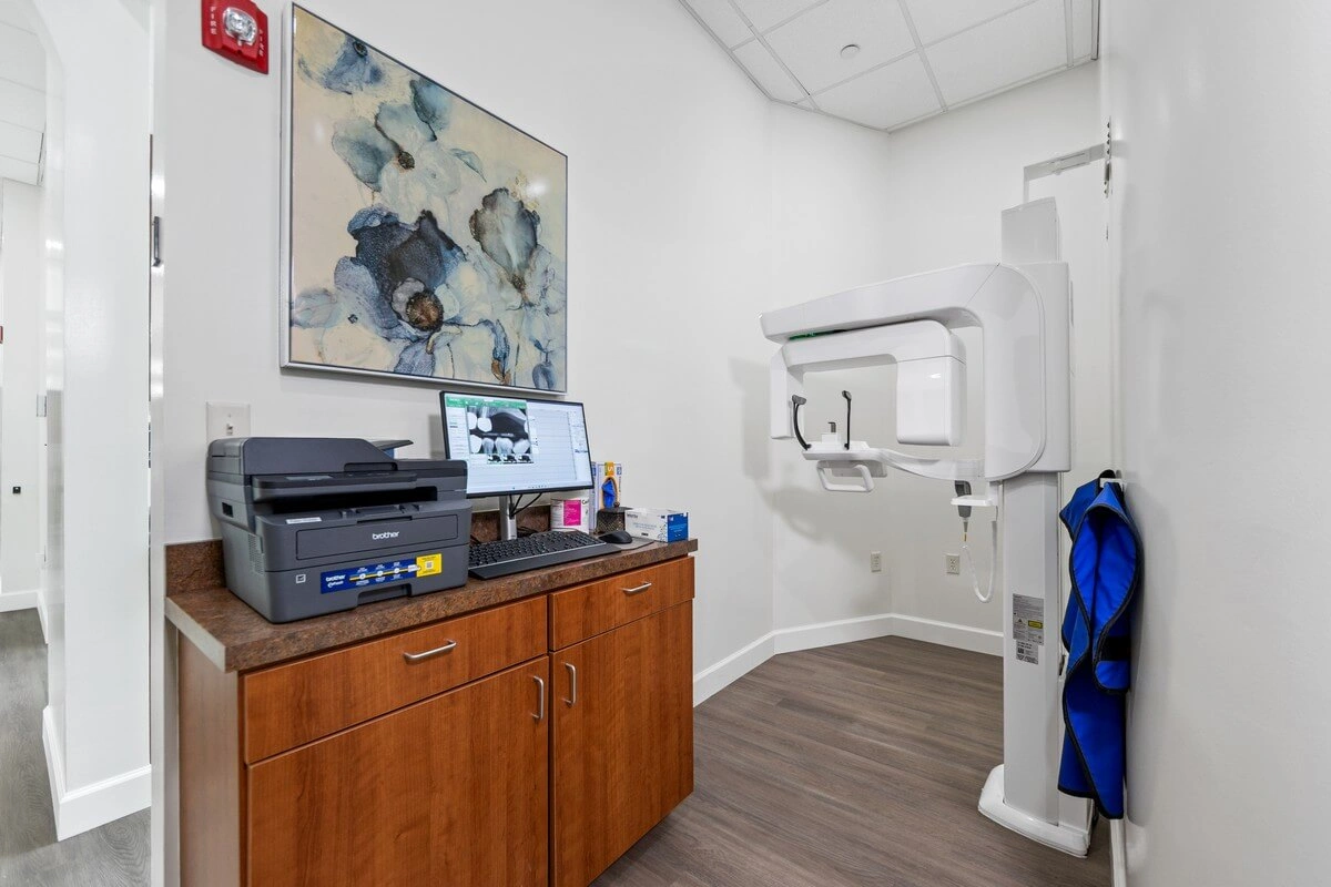 Panoramic X-ray unit at Richmond Dental Care
